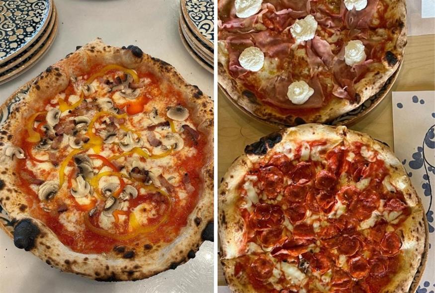 Το ζυμάρι σε κάθε pizza napoletana ωριμάζει από 36 έως 48 ώρες