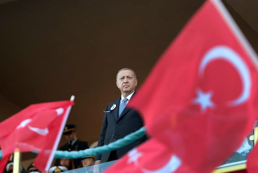 Erdogan (Presidential Press Service via AP, Pool)