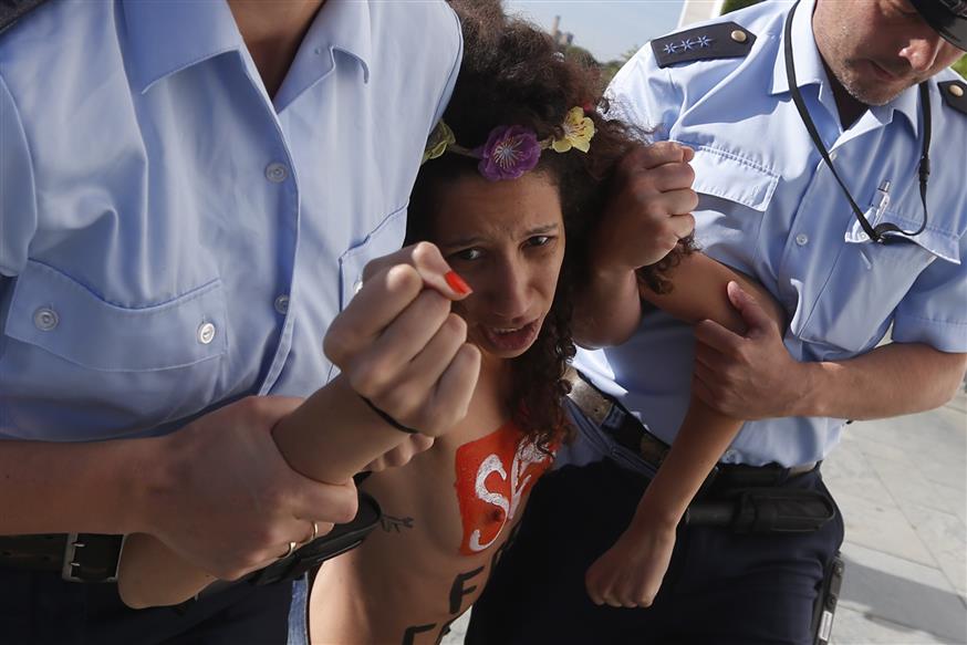 Femen/(AP Photo/Markus Schreiber)