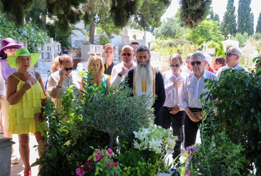 Αλίκη Βουγιουκλάκη Μνημόσυνο της Αλίκης Βουγιουκλάκη (Copyright: NDP)
