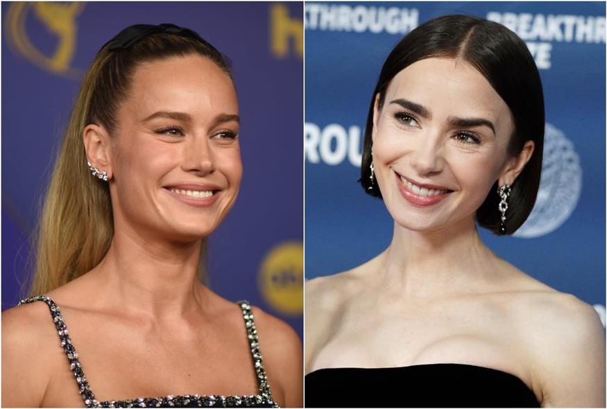 Μπρι Λάρσον - Λίλι Κόλινς (AP)