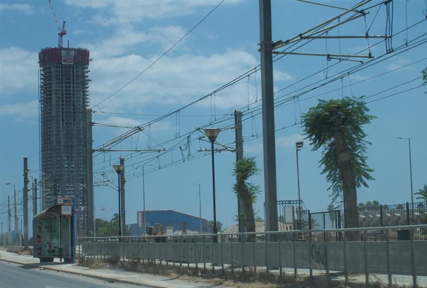 Ο πύργος του Ελληνικού σε στάδιο κατασκευής (ΚΟΝΤΑΡΙΝΗΣ ΓΙΩΡΓΟΣ /EUROKINISSI) Ο πύργος του Ελληνικού σε στάδιο κατασκευής (ΚΟΝΤΑΡΙΝΗΣ ΓΙΩΡΓΟΣ /EUROKINISSI)