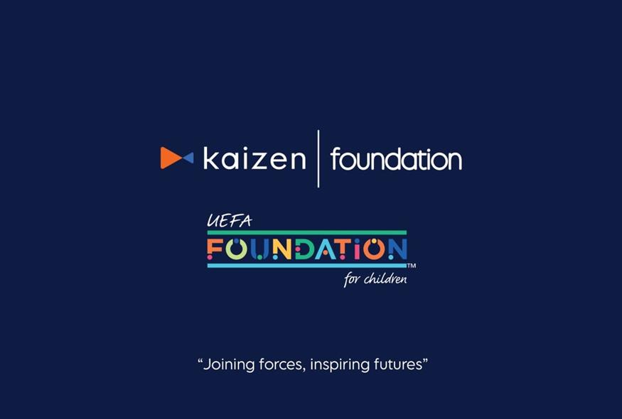 To Kaizen Foundation και το UEFA Foundation for Children συνεργάζονται