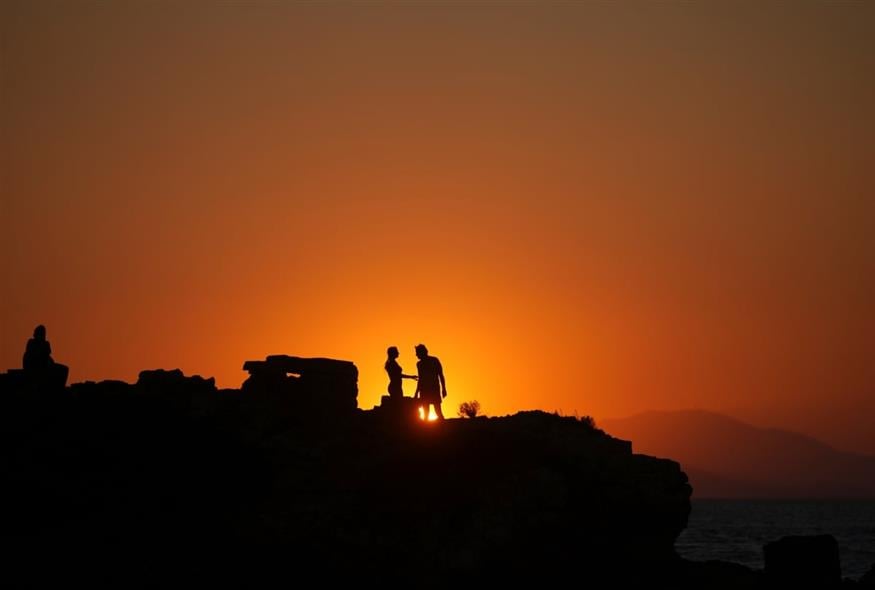 Καύσωνας στην Αττική (AP)