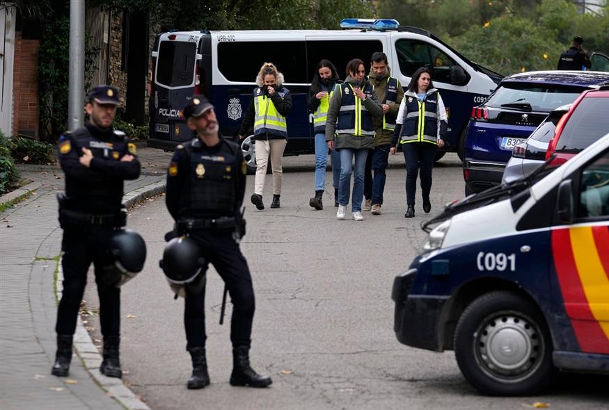 Εκρηξη στην πρεσβεία της Ουκρανίας στη Μαδρίτη (AP)
