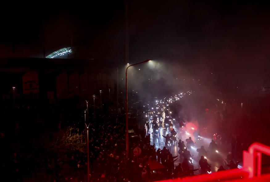 Η οικογένεια του ΠΑΟΚ θρηνεί για τους επτά φιλάθλους που έχασαν τη ζωή τους στο τραγικό δυστύχημα στη Ρουμανία (EUROKINISSI)