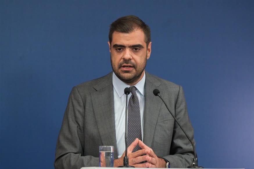 Ο κυβερνητικός εκπρόσωπος, Παύλος Μαρινάκης (EUROKINISSI)