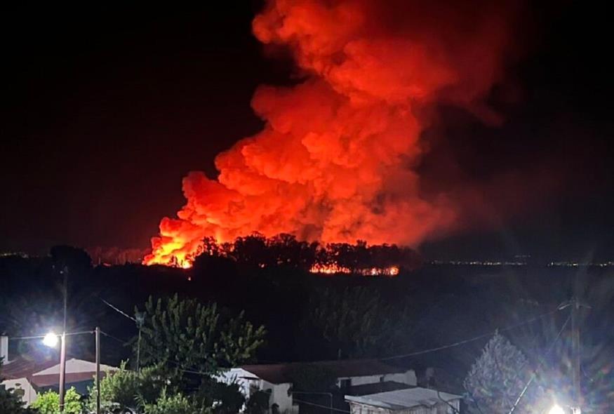 Φωτιά τώρα στο Μεσολόγγι - Καίει άλσος στην Κλείσοβα (messolonghinews.gr)