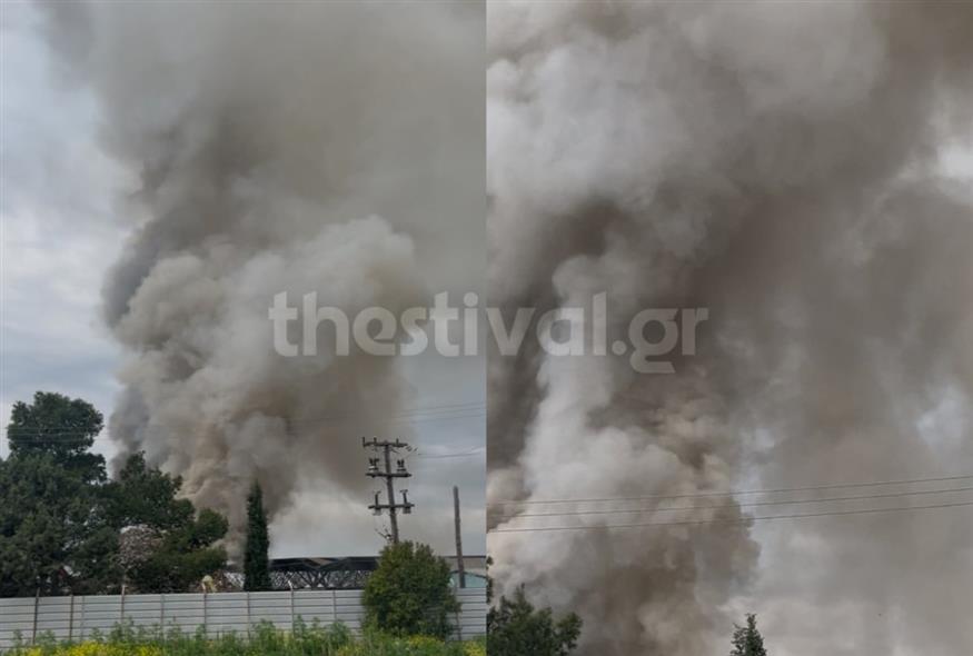 Θεσσαλονίκη: Φωτιά σε χώρο ανακύκλωσης (thestival.gr)