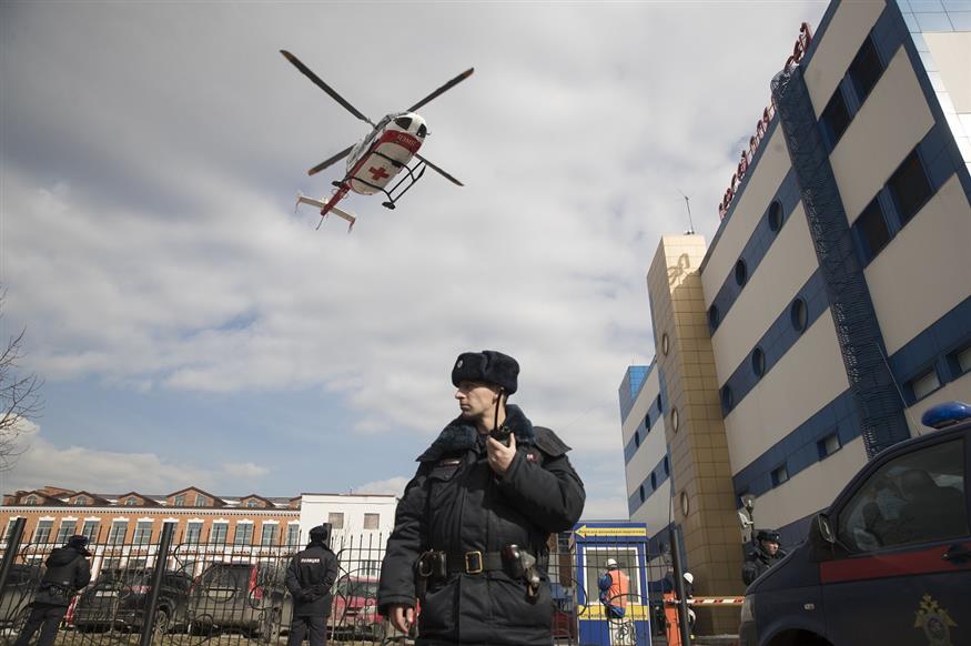 Ρώσος αστυνομικός (φωτογραφία αρχείου-AP Photo/Pavel Golovkin)