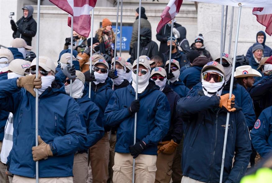 Patriot Front (AP Photo/Jose Luis Magana)