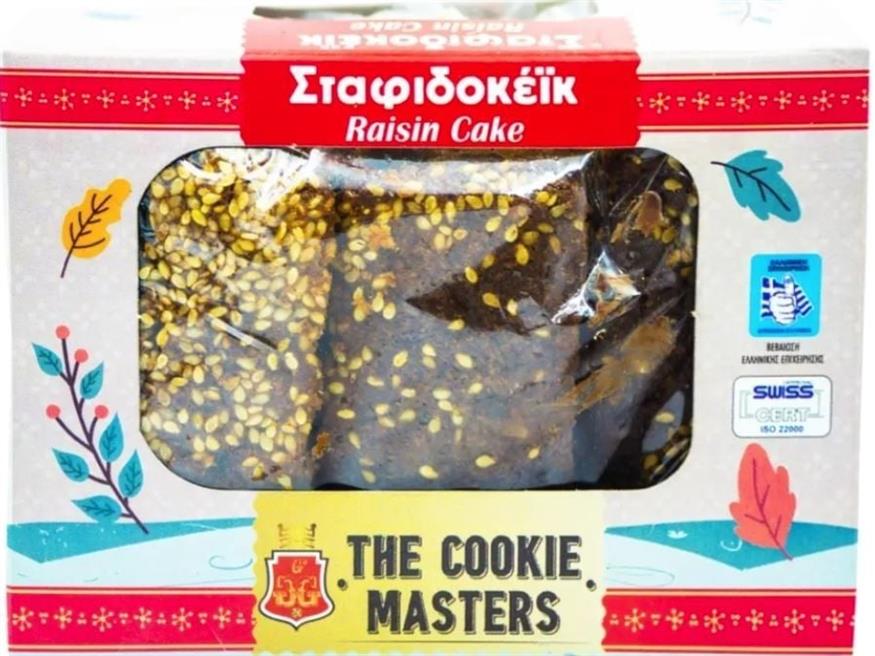 ΕΦΕΤ: Ανακαλεί σταφιδοκέικ