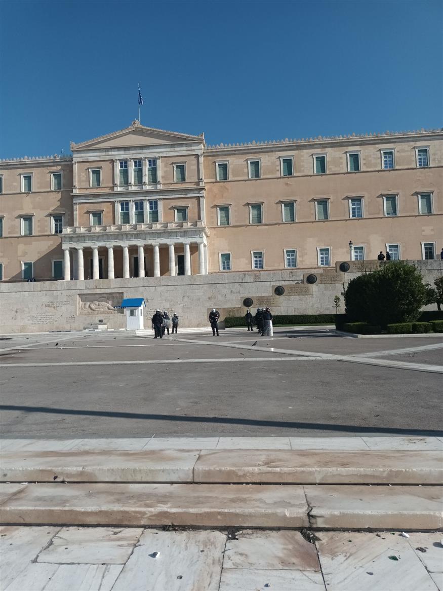 Πορεία στην Αθήνα (μετά τα επεισόδια)