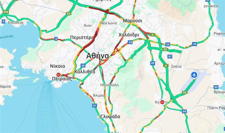 Κίνηση -χάρτης