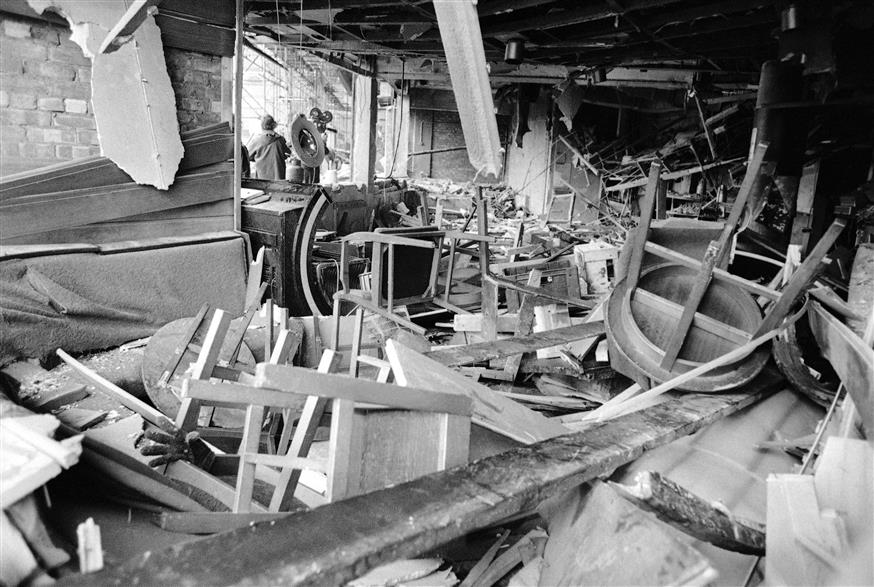 Η παμπ όπου σημειώθηκε η έκρηξη το 1974 (AP Photo/Peter Kemp)