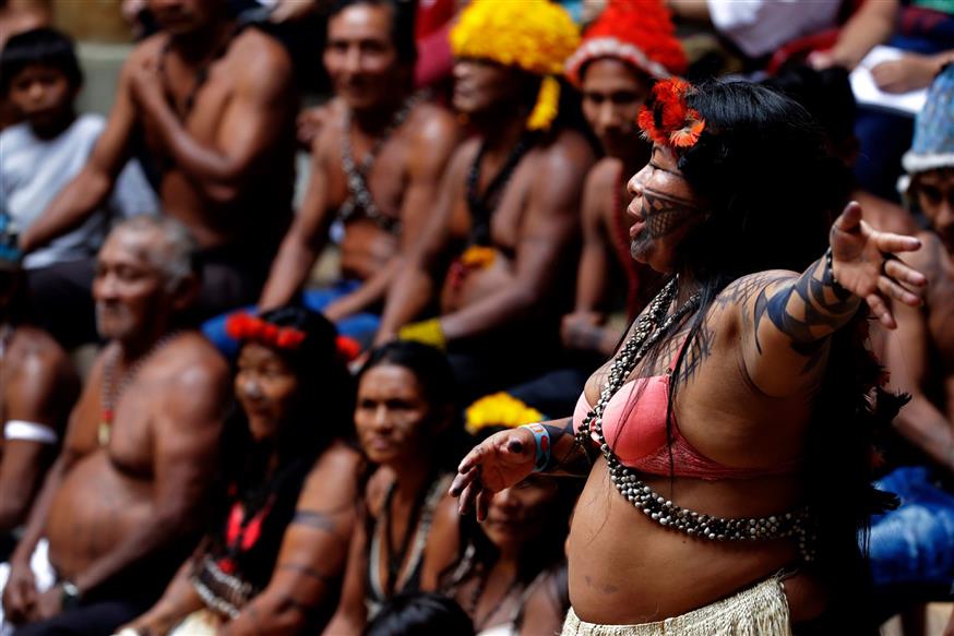 Ιθαγενείς της Βραζιλίας (Φωτογραφία Αρχείου)/AP Images