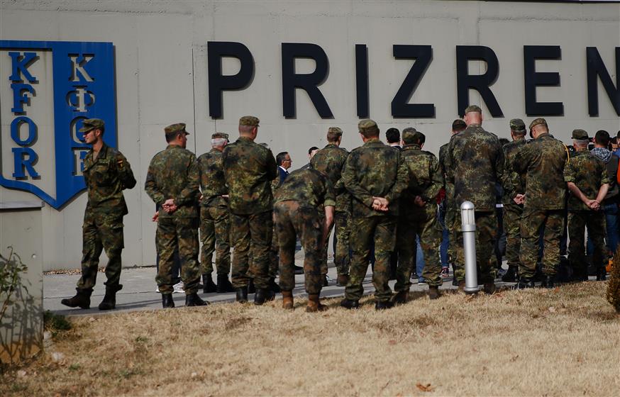 Στρατός στο Κόσοβο/(AP Photo/Visar Kryeziu)