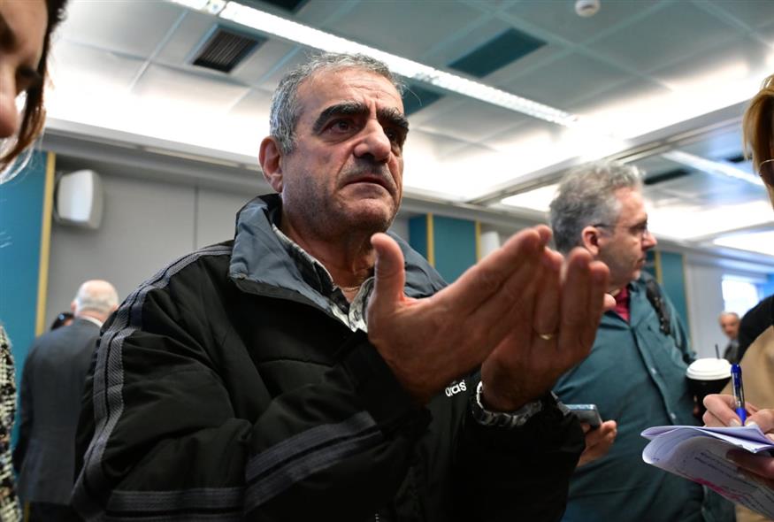 Συνέντευξη για το δυστύχημα στα Τέμπη (ΤΑΤΙΑΝΑ ΜΠΟΛΑΡΗ/EUROKINISSI)