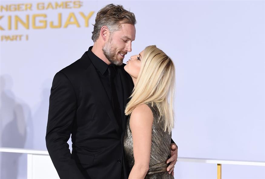 Έρικ Τζόνσον και Τζέσικα Σίμπσον (Copyright: Jordan Strauss/Invision/AP)