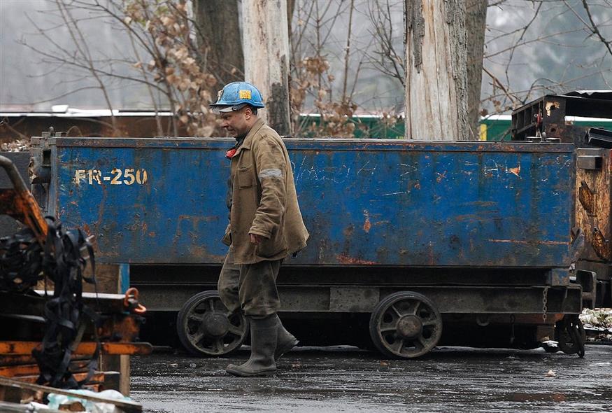 Εργάτης σε ορυχείο (AP Photo/Czarek Sokolowski)