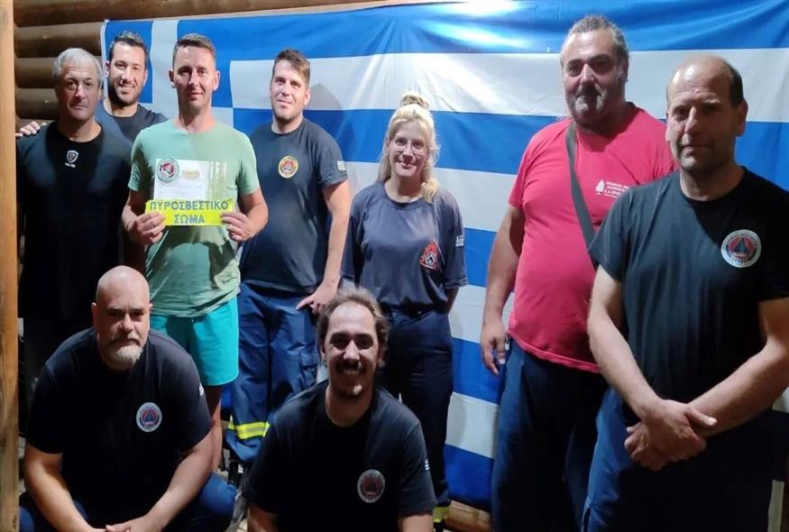 Ρουμάνος πυροσβέστης που επιχείρησε στην Εύβοια, επέστρεψε για διακοπές (Facebook)
