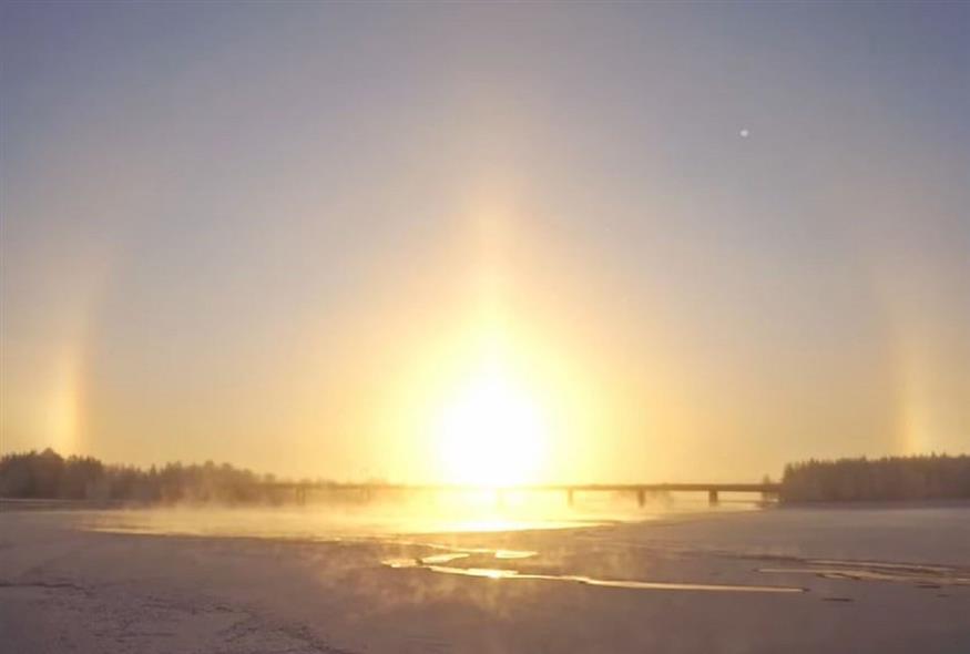 Ο Σουηδός αστροφωτογράφος Goran Strand «συνέλαβε» με τον φακό του το τέλειο ηλιακό φωτοστέφανο (Video Capture)