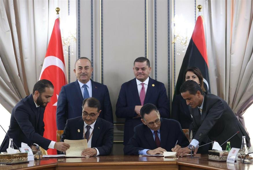 Συμφωνία Τουρκίας - Λιβύης / Twitter / @Mevlut Cavusoglu
