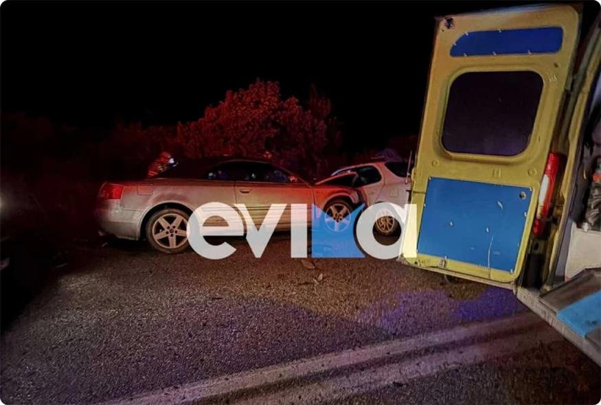 Τροχαίο ατύχημα στην Εύβοια/evima.gr