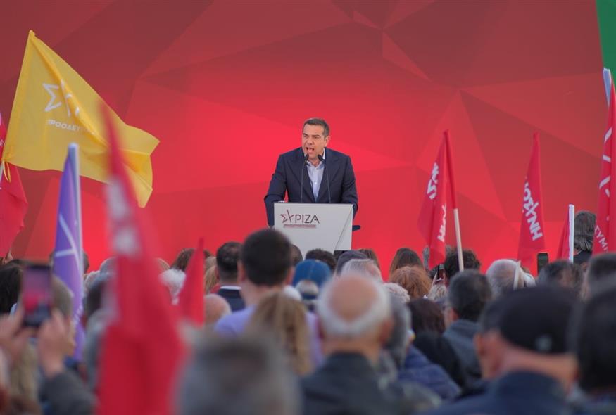 Προεκλογική ομιλία του Αλέξη Τσίπρα στον Βόλο