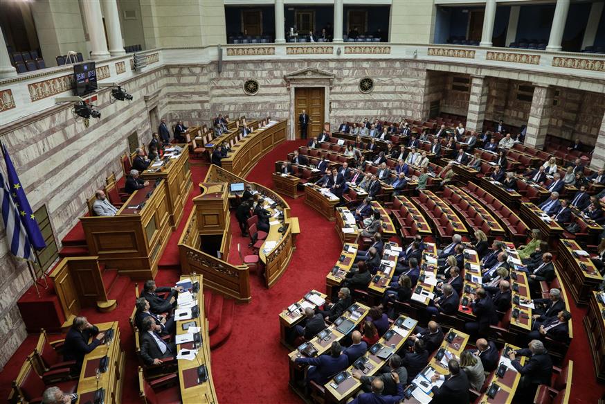 Ολομέλεια της Βουλής (eurokinissi)