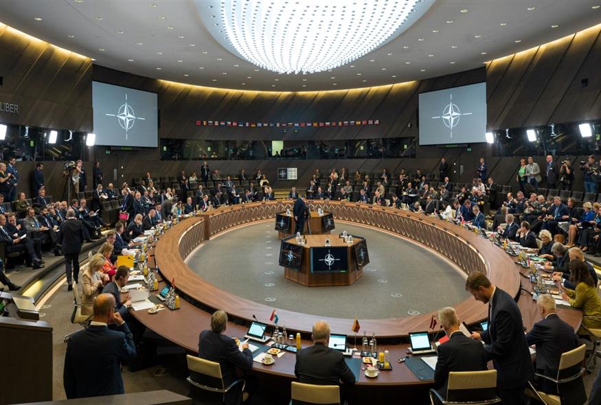 Σύνοδος Υπουργών Άμυνας των χωρών μελών του ΝΑΤΟ (pool photo /NATO / EUROKINISSI / non commercial use)