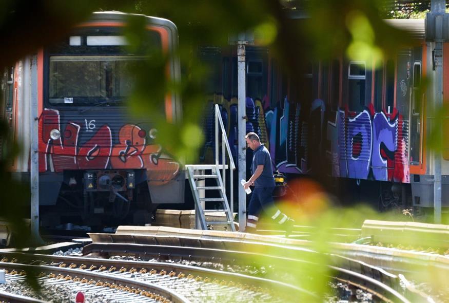 Γκράφιτι στο μετρό (INTIME NEWS/ΧΑΛΚΙΟΠΟΥΛΟΣ ΝΙΚΟΣ)