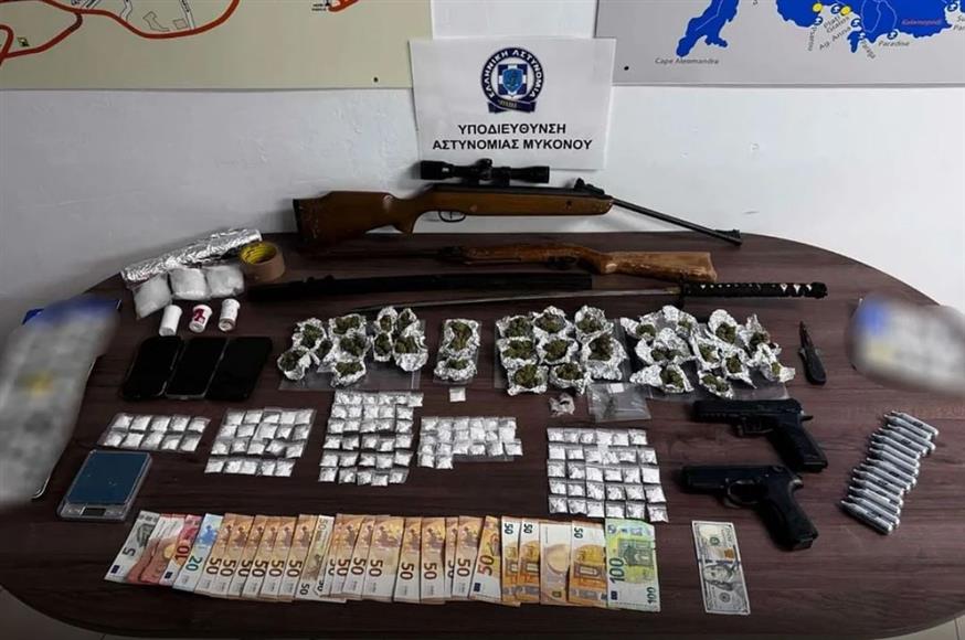 Συλλήψεις στη Μύκονο (ΕΛΑΣ)