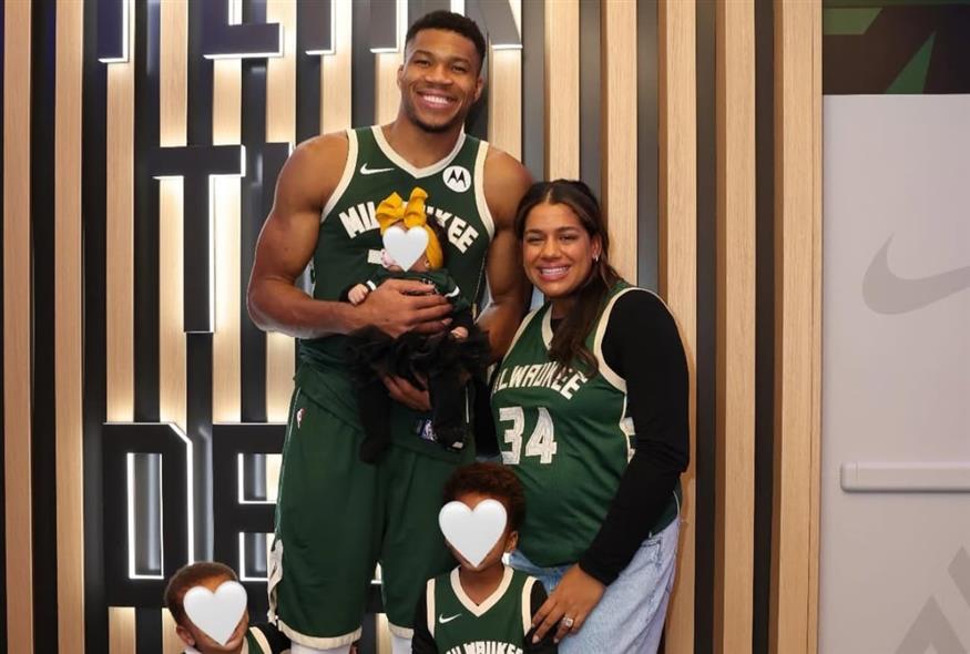 Γιάννης και Μαράια Αντετοκούνμπο (Copyright:Instagram)