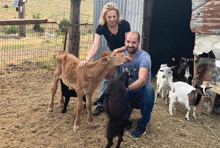 Η Καλλιόπη Σεμερτζίδου και ο σύντροφός της