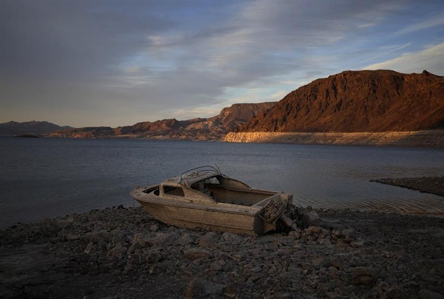 Η Λίμνη Μιντ της Νεβάδα όπου εικάζεται ότι ο έφηβος μολύνθηκε από τη θανατηφόρα αμοιβάδα (Associated Press)