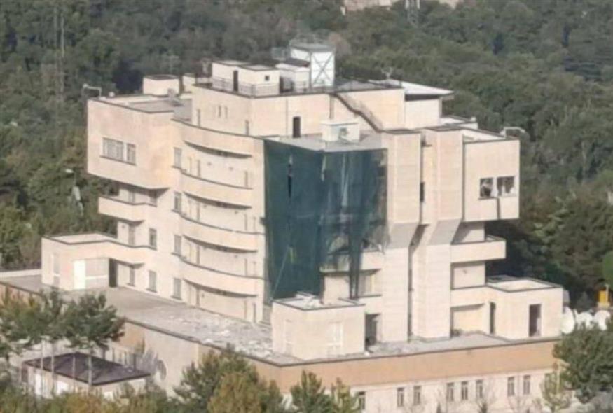 Σε αυτό το κτίριο φέρεται να δολοφονήθηκε με πύραυλο ο ηγέτης της Χαμάς (Χ)