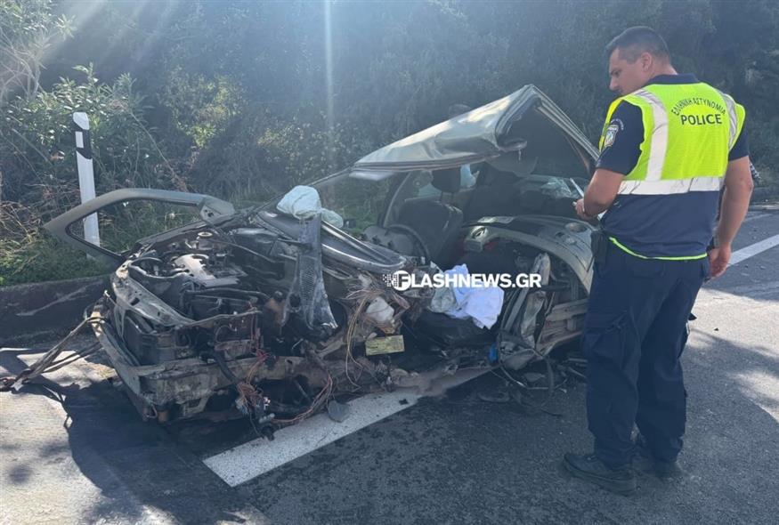 ΒΟΑΚ τροχαίο (flashnews.gr) ΒΟΑΚ τροχαίο (flashnews.gr)
