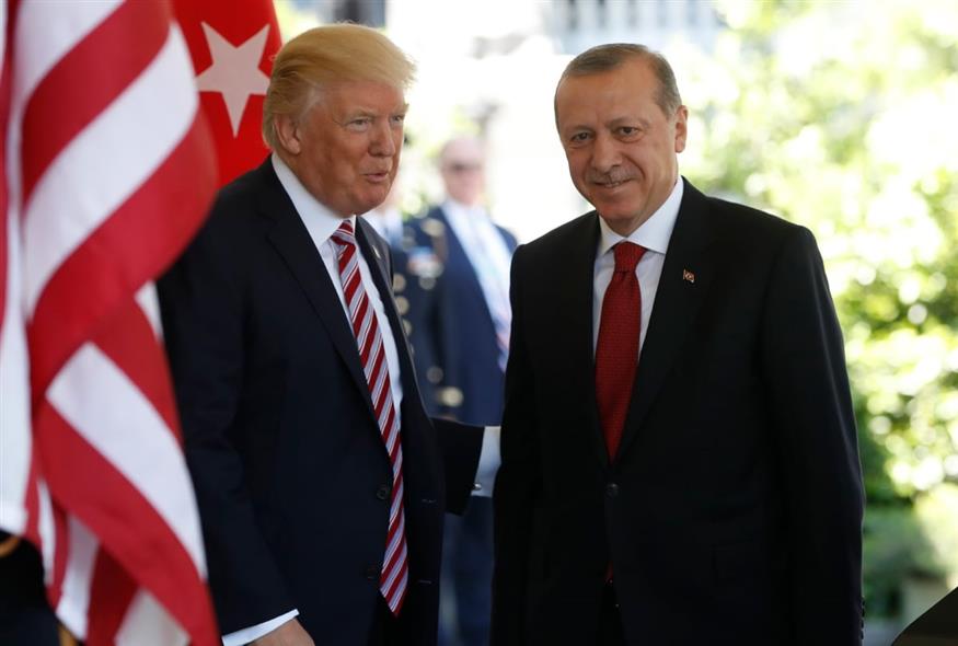 Τραμπ–Ερντογάν (AP)