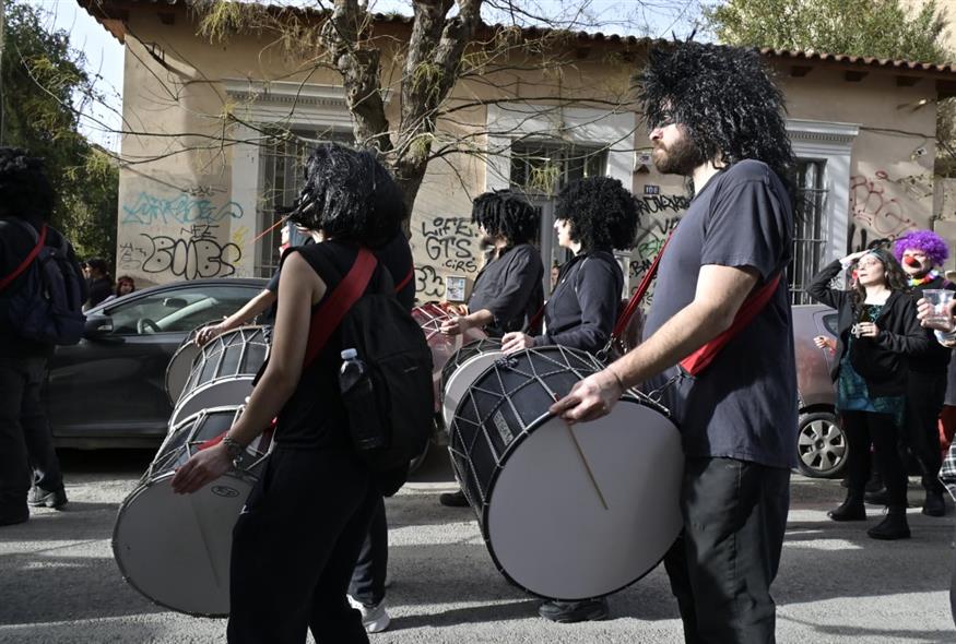 Καρναβάλι Μεταξουργείου (ΜΙΧΑΛΗΣ ΠΑΠΑΝΙΚΟΛΑΟΥ/EUROKINISSI)