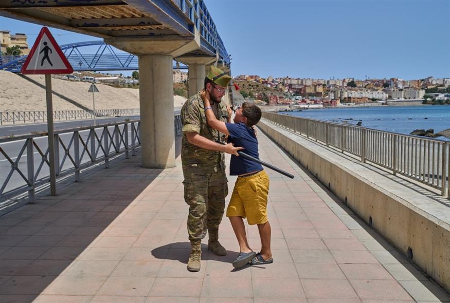 Θέουτα(Πηγή: AP Photo/Bernat Armangue) Θέουτα(Πηγή: AP Photo/Bernat Armangue)