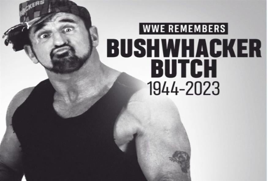 Ο Bushwhacker Butch (Twitter/WWE)