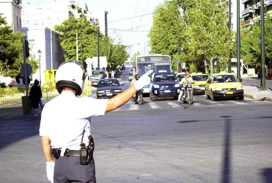 Κυκλοφοριακές ρυθμίσεις στην Αθήνα (EUROKINISSI)