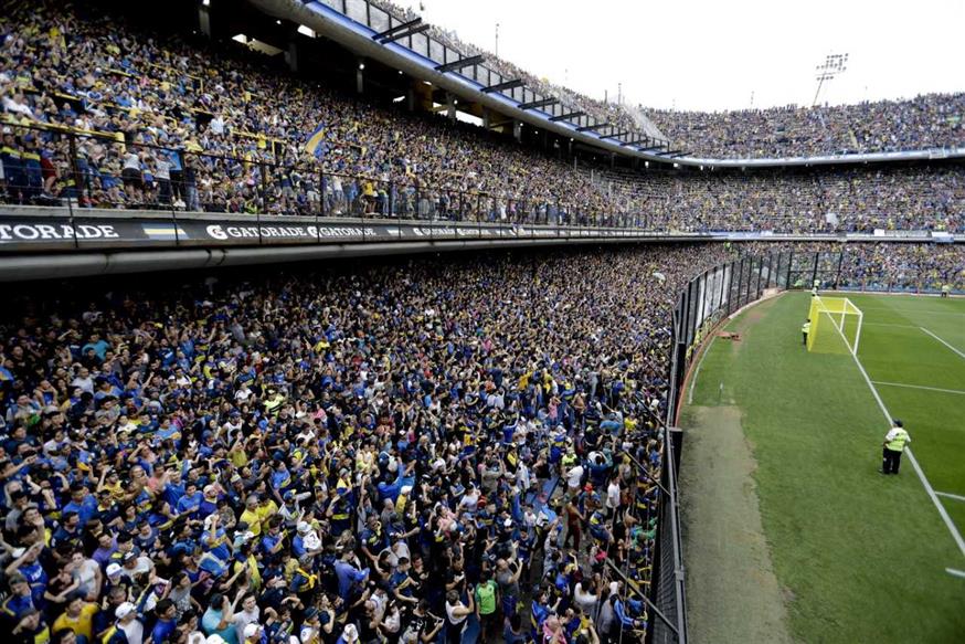 Boca Juniors/(AP Photo/Natacha Pisarenko)