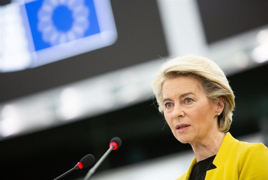 Για ψήφο εμπιστοσύνης θα καλέσει εκ νέου η Ούρσουλα Φον ντερ Λάιεν (EUROKINISSI)