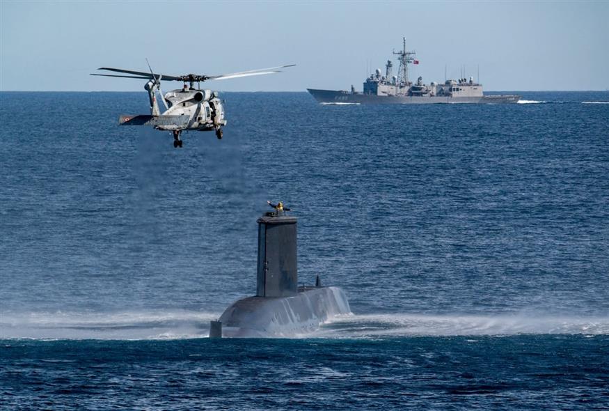 Τουρκικό πολεμικό ναυτικό (AP)