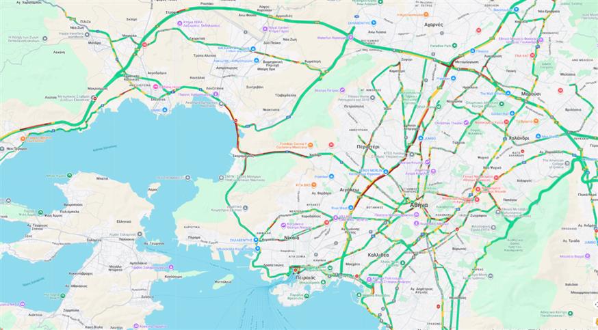 Χάρτης - Κίνηση