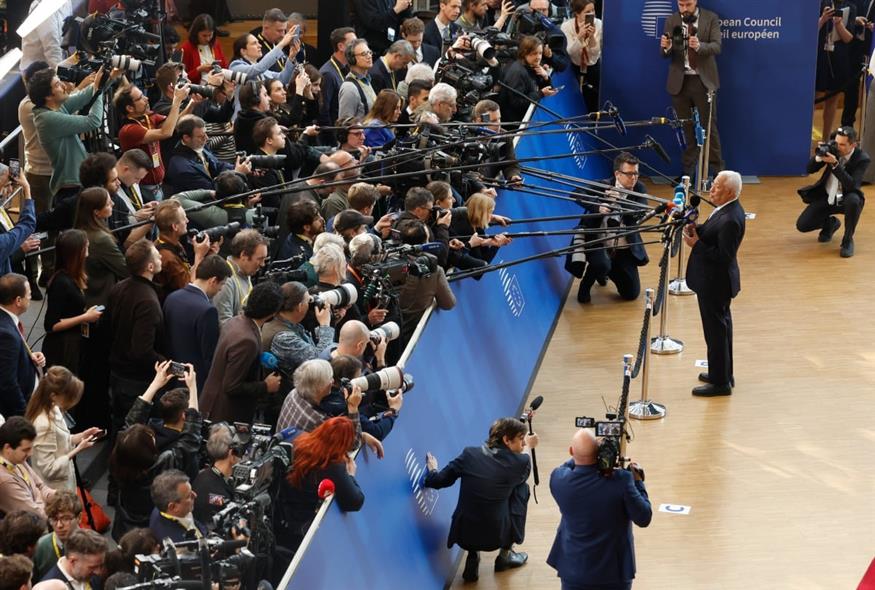 H Σύνοδος Κορυφής στις Βρυξέλλες (AP)