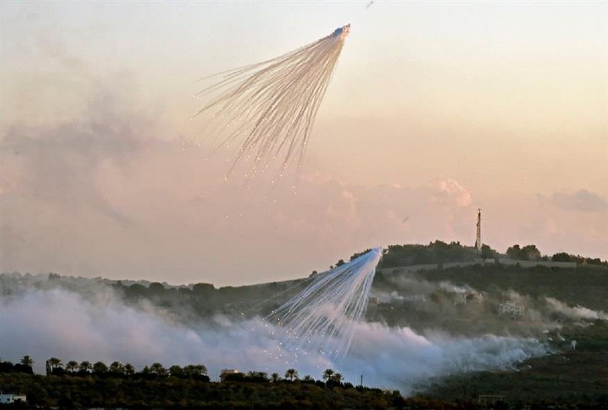 Πυρά του Ισραήλ στον Λίβανο (EPA/WAEL HAMZEH)