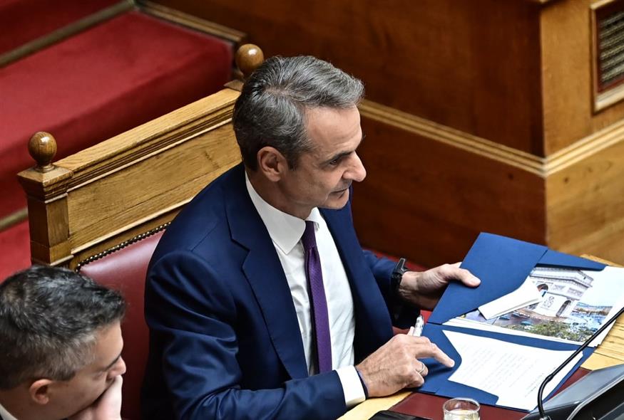 Κυριάκος Μητσοτάκης (ΓΙΩΡΓΟΣ ΚΟΝΤΑΡΙΝΗΣ/EUROKINISSI)